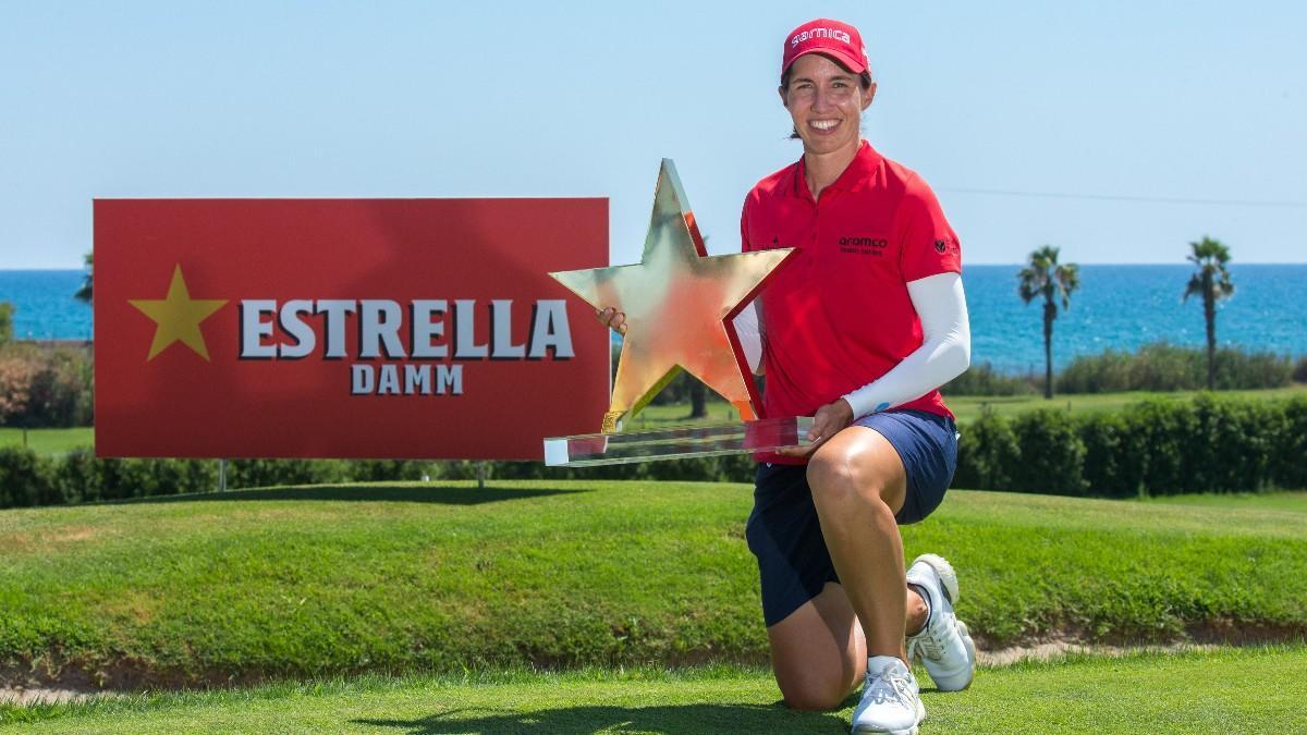 Carlota Ciganda, ganadora del Mediterranean Ladies Open