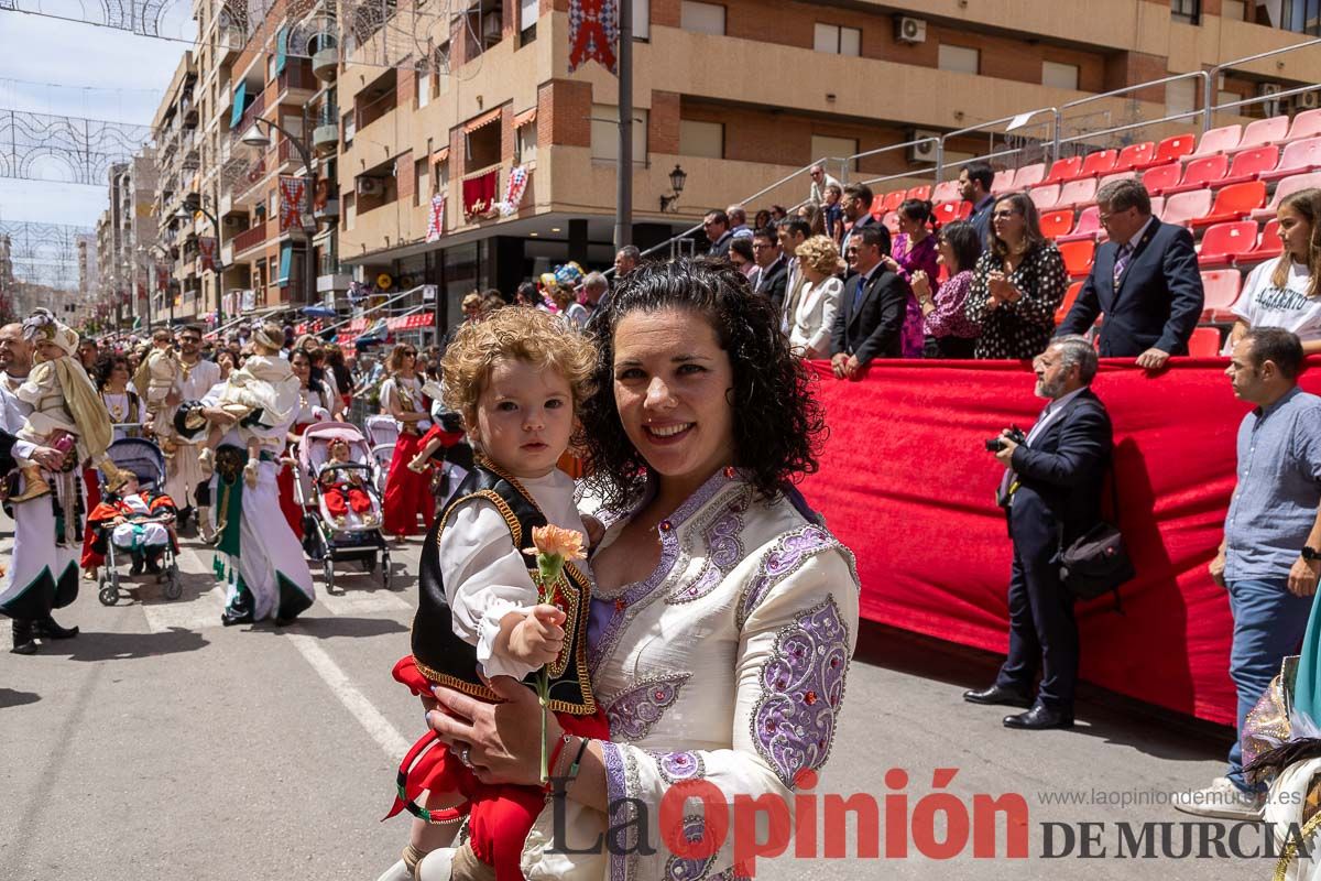 Desfile infantil del Bando Moro en las Fiestas de Caravaca