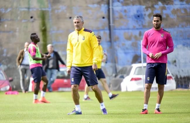 Entrenamiento de la UD Las Palmas