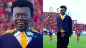 Pelé recibe un surrealista homenaje en Brasil