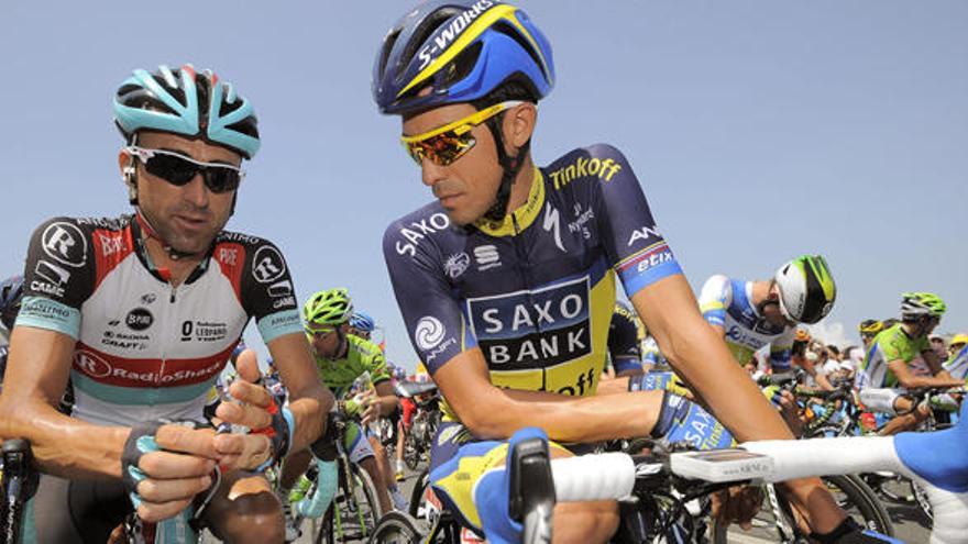Contador se acerca a Froome y Valverde se hunde
