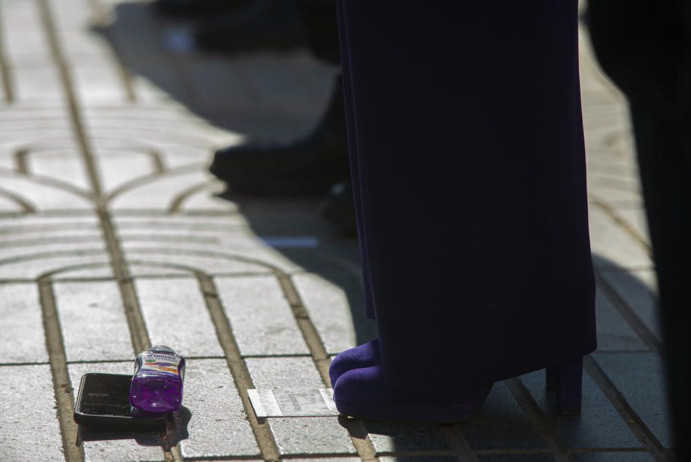 Homenaje a las víctimas de la violencia machista en la Asamblea Regional