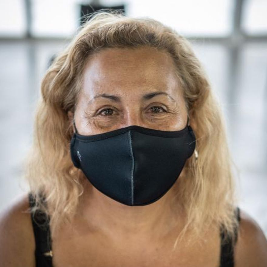 Irene Marrero, vacunada de 67 años