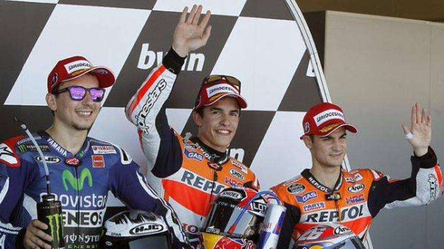 Márquez logra otra &#039;pole position&#039; estratosférica en Jerez