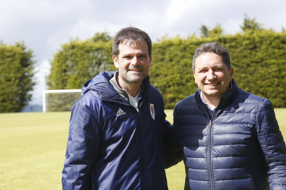 Juan Carlos Andrés y Eusebio Sacristán.