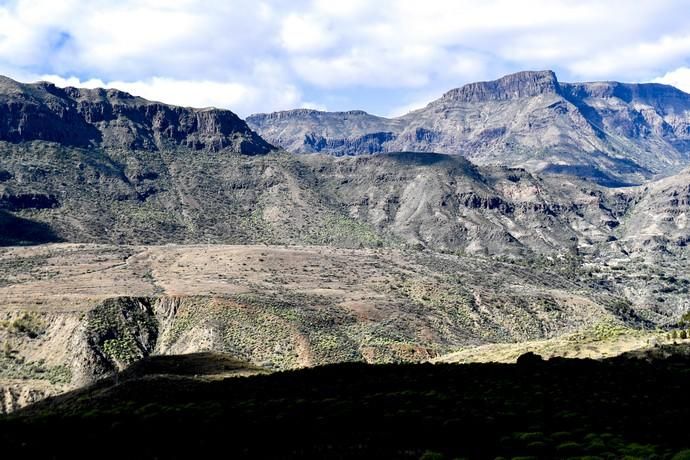 GRAN CANARIA 26-01-2019  SANTA LUCIA DE TIRAJANA-SAN BARTOLOME DE TIRAJANA. Fotos al macizo de Amurga. Fotos a los terrenos de la familia de Román comprados por el Cabildo.  FOTOS: JUAN CASTRO