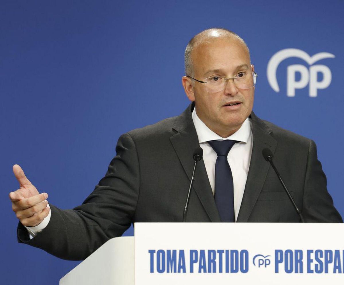 Tellado diu que el PP governaria sense ministres de Vox o repetiria comicis Tellado diu que el PP governaria sense ministres de Vox o repetiria comicis