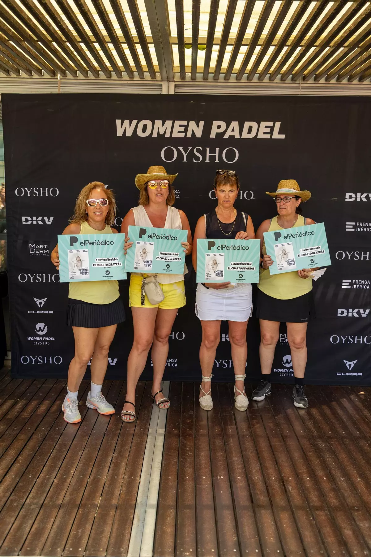 Éxito rotundo en la parada de Barcelona del circuito Women Padel Oysho