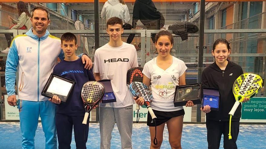 Dos jugadores valencianos ganan el segundo torneo Nacional de Pádel de Menores