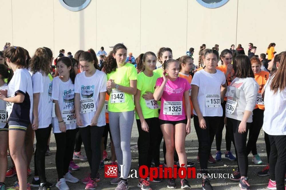 Final Regional de Cross Escolar: cadetes