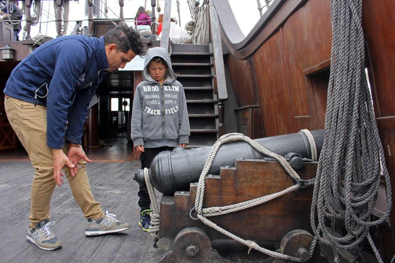 Así es el galeón Andalucía