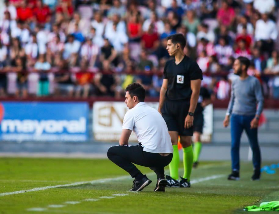 El Hércules empata en Las Gaunas ante el Logroñés y pasa a la final del playoff de ascenso