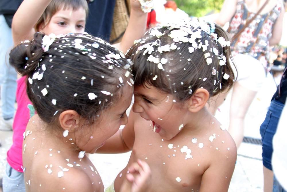 Festa del confeti de la Festa Major Infantil de Sant Joan de Vilatorrada