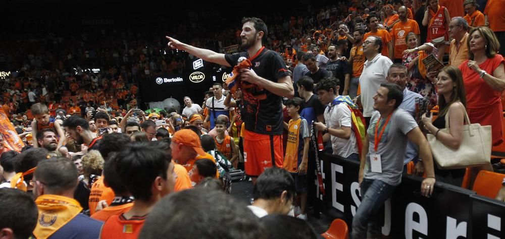 Así ha sido la celebración del Valencia Basket