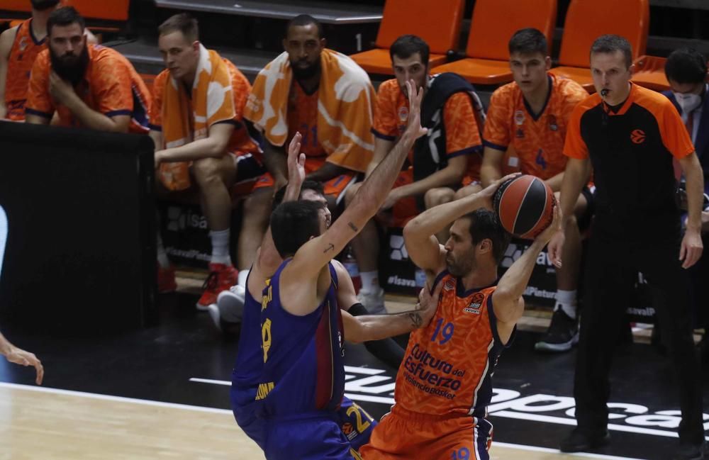 Partido de Euroleague Valencia Basket - FC Barcelona