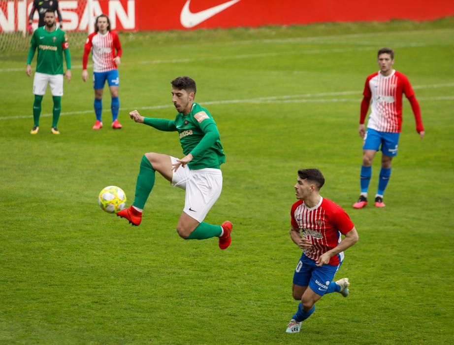 Partido Sporting B-Racing de Ferrol.