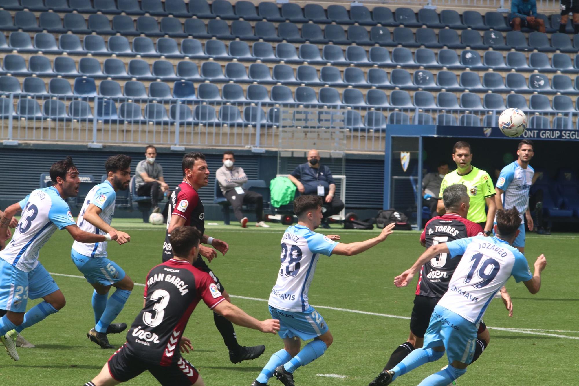 Las imágenes del Málaga CF - Albacete Balompié de LaLiga SmartBank