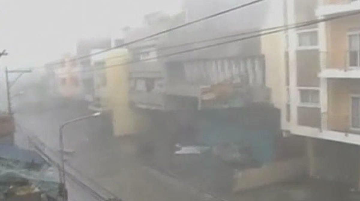 El supertifó ’Haiyan’ arriba a les Filipines.