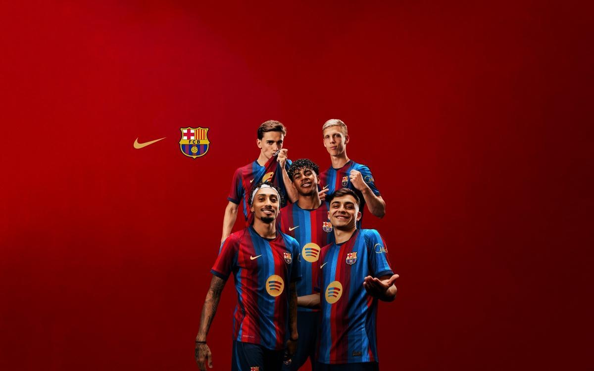 El Barça presenta su nueva primera equipación para la temporada 2026/27
