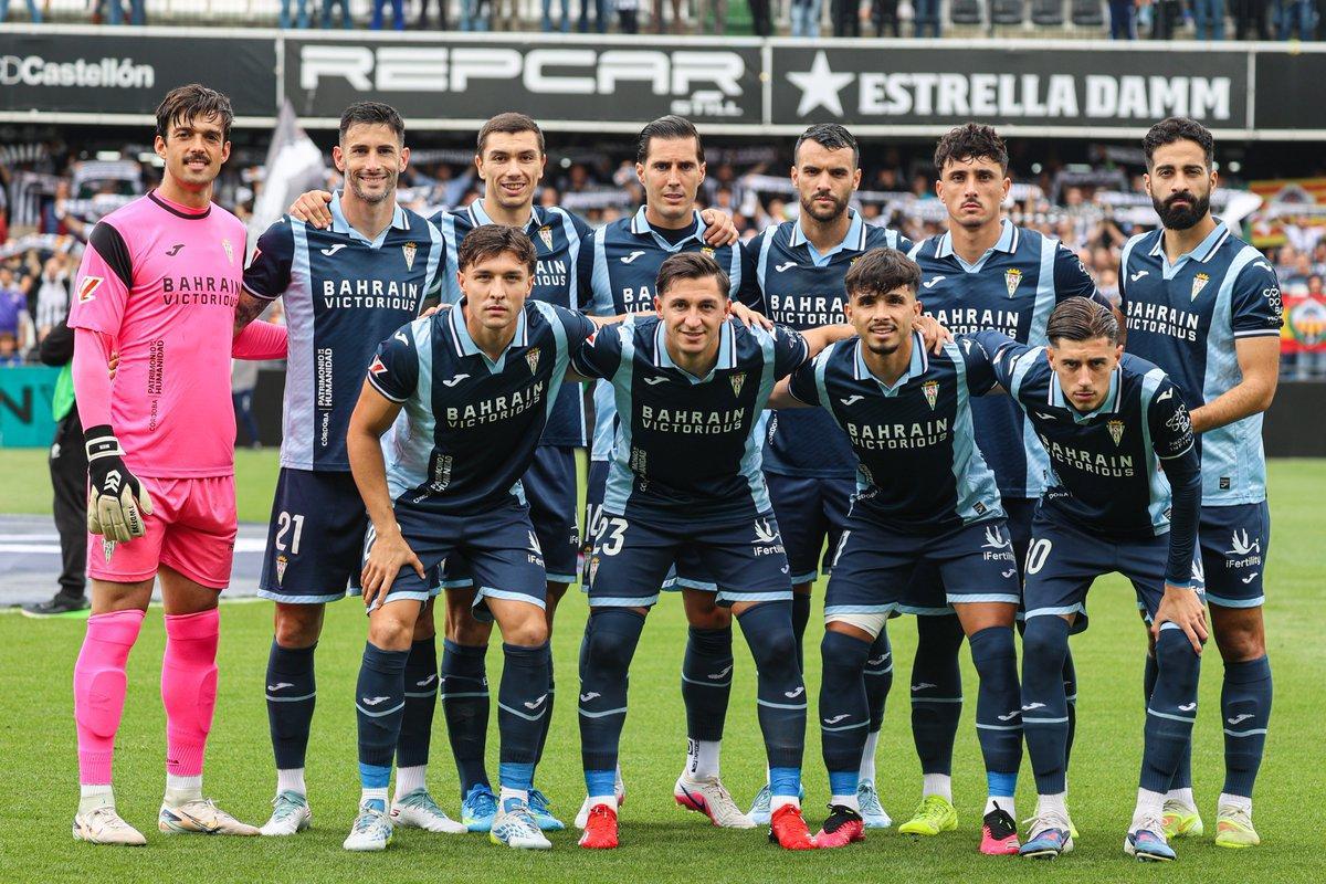 Once inicial del Córdoba CF en su visita al Castellón en Castalia.