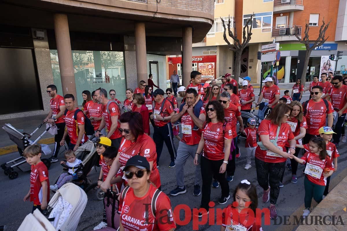Marcha de la ONG Delwende en Caravaca