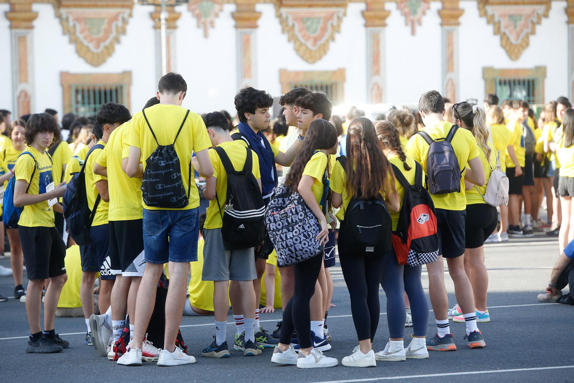 Los escolares cordobeses celebran el Día de Europa