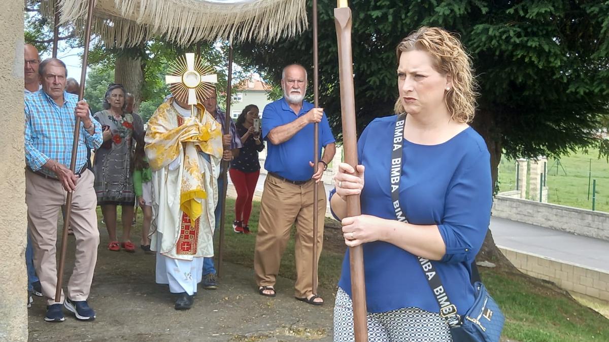 La procesión del Corpus en Ables.