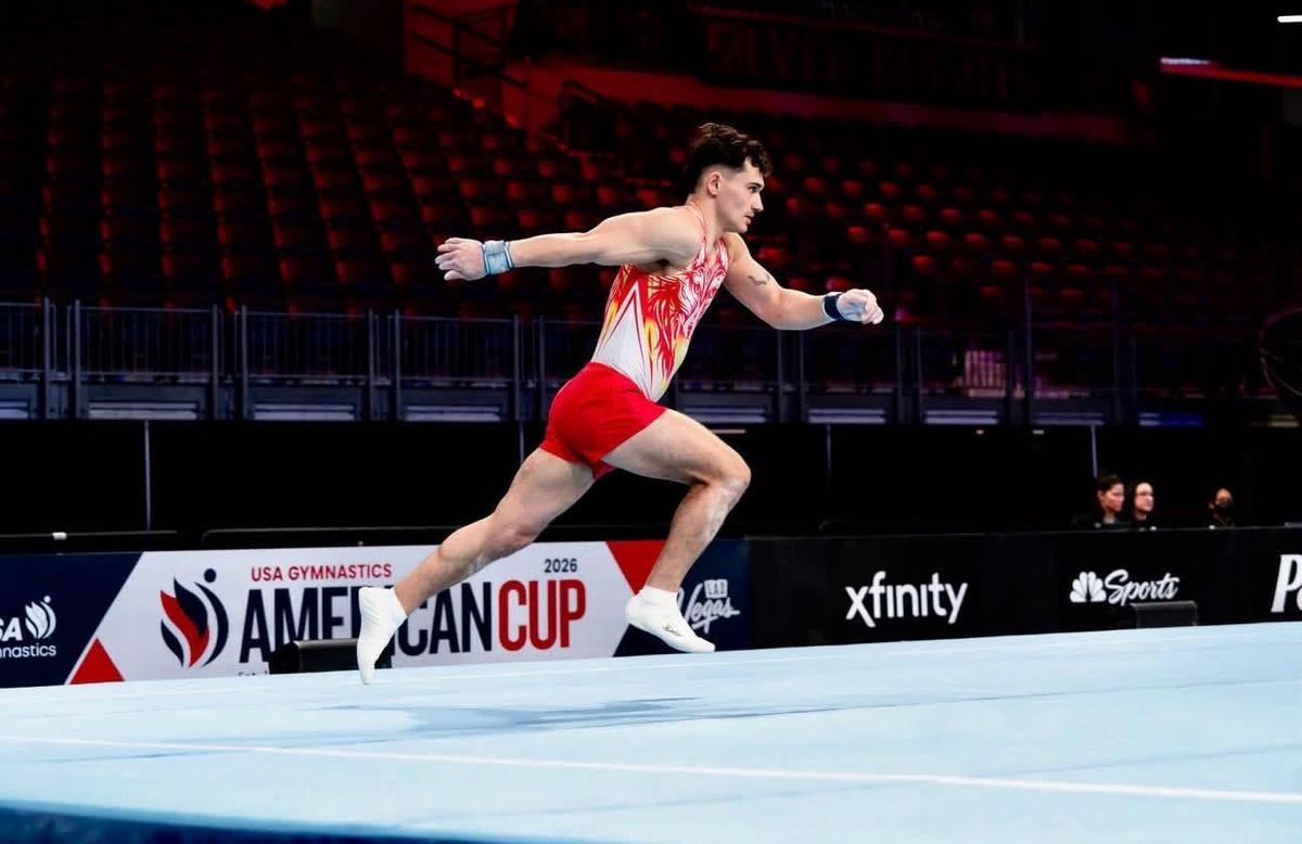 Nicolau Mir, durante una de las pruebas de la American Cup
