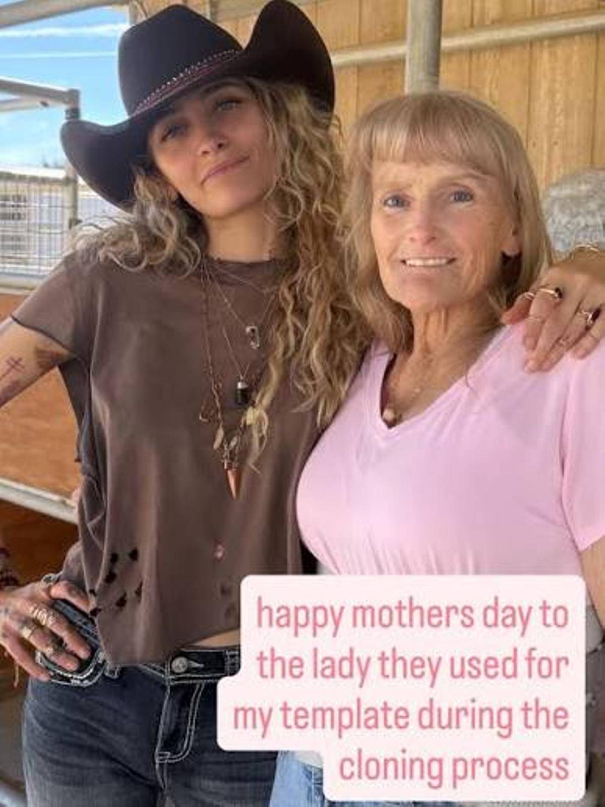 Felicitación de Paris Jackson hacia su madre el Día de la Madre