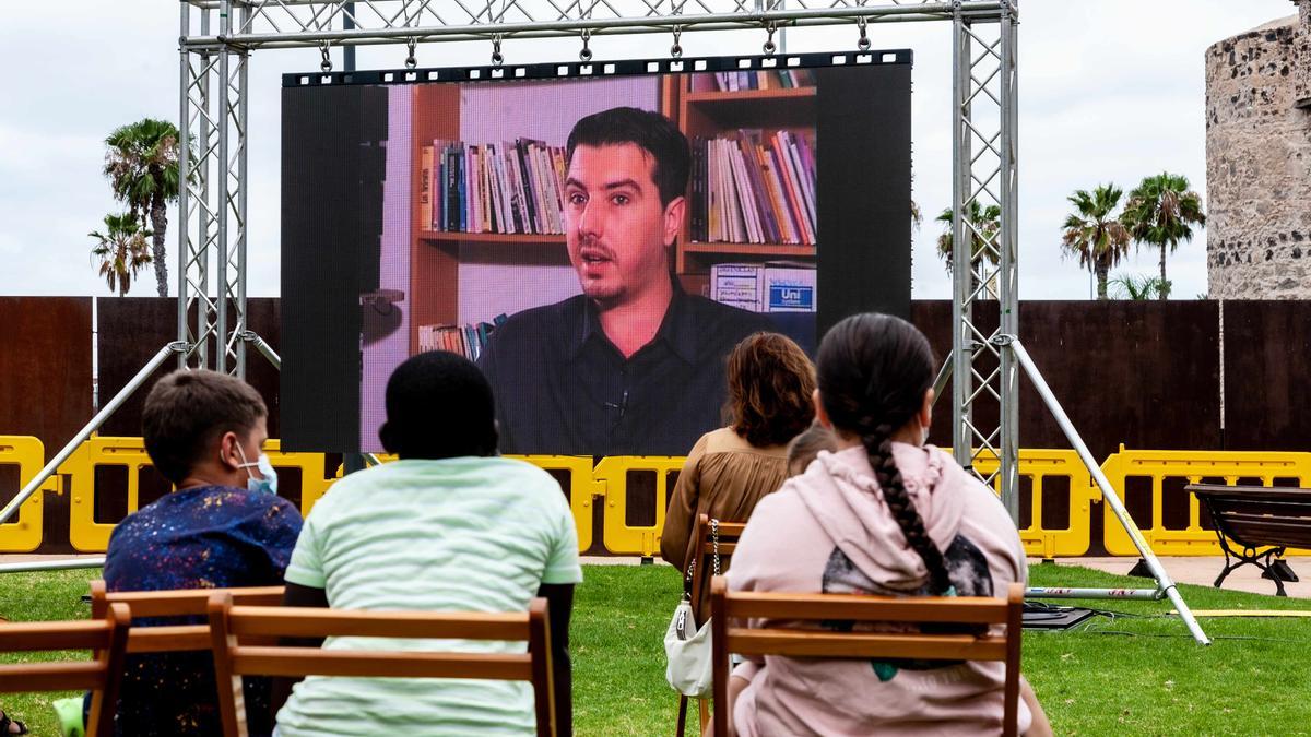 Proyección de &#039;Miradas de orgullo&#039; en Las Palmas de Gran Canaria.