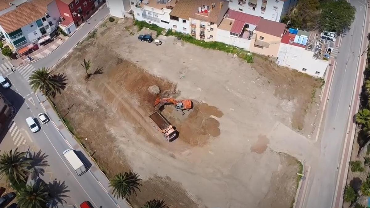 Nuevo un aparcamiento provisional en San Pedro