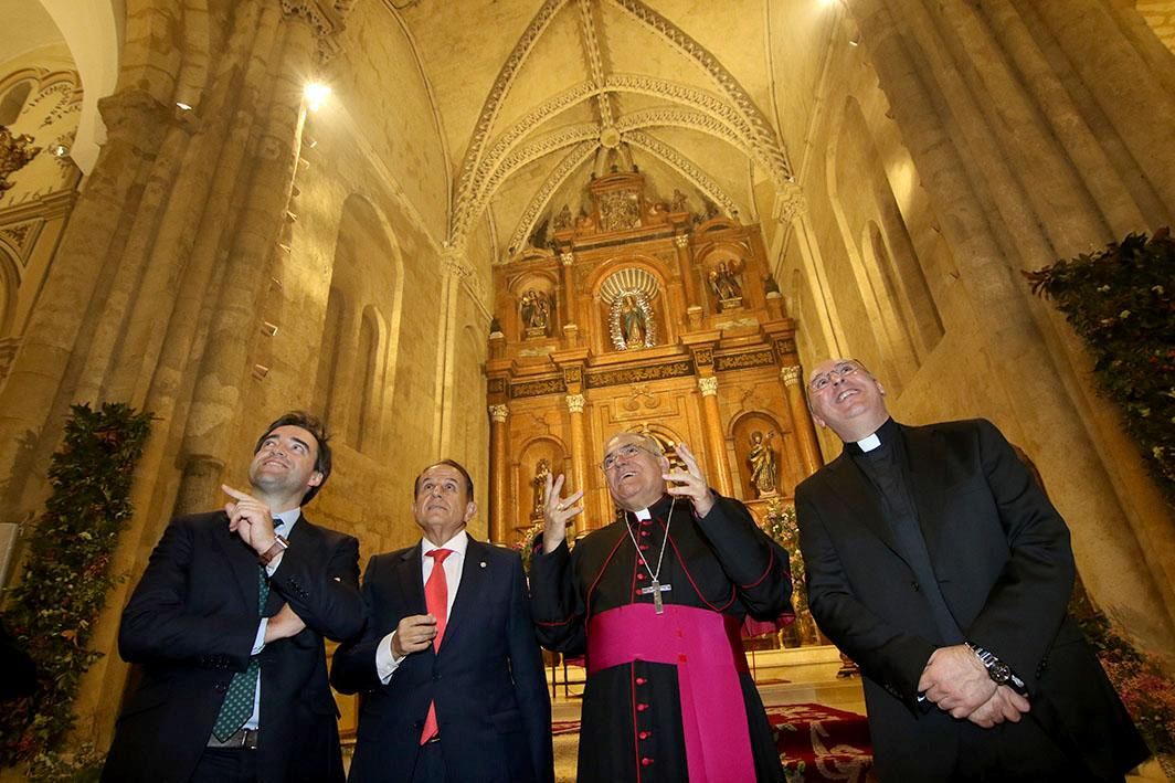 Nueva iluminación artística para la iglesia de San Miguel