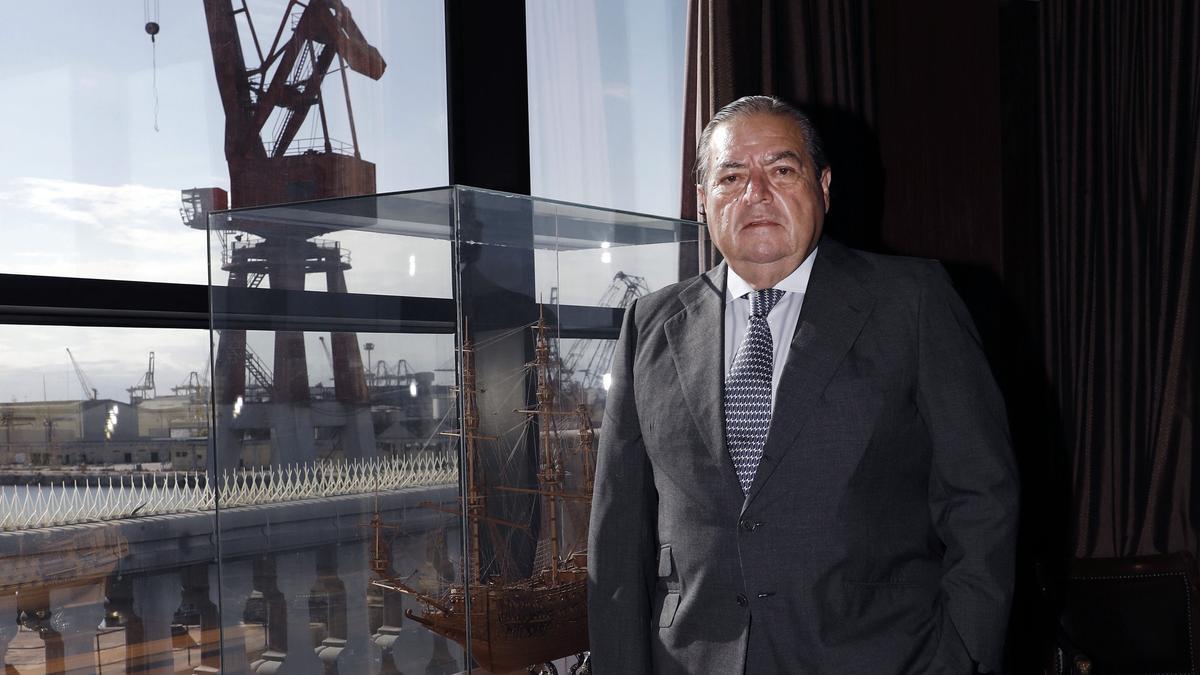 Vicente Boluda Fos, presidente de Boluda Corporación Marítima