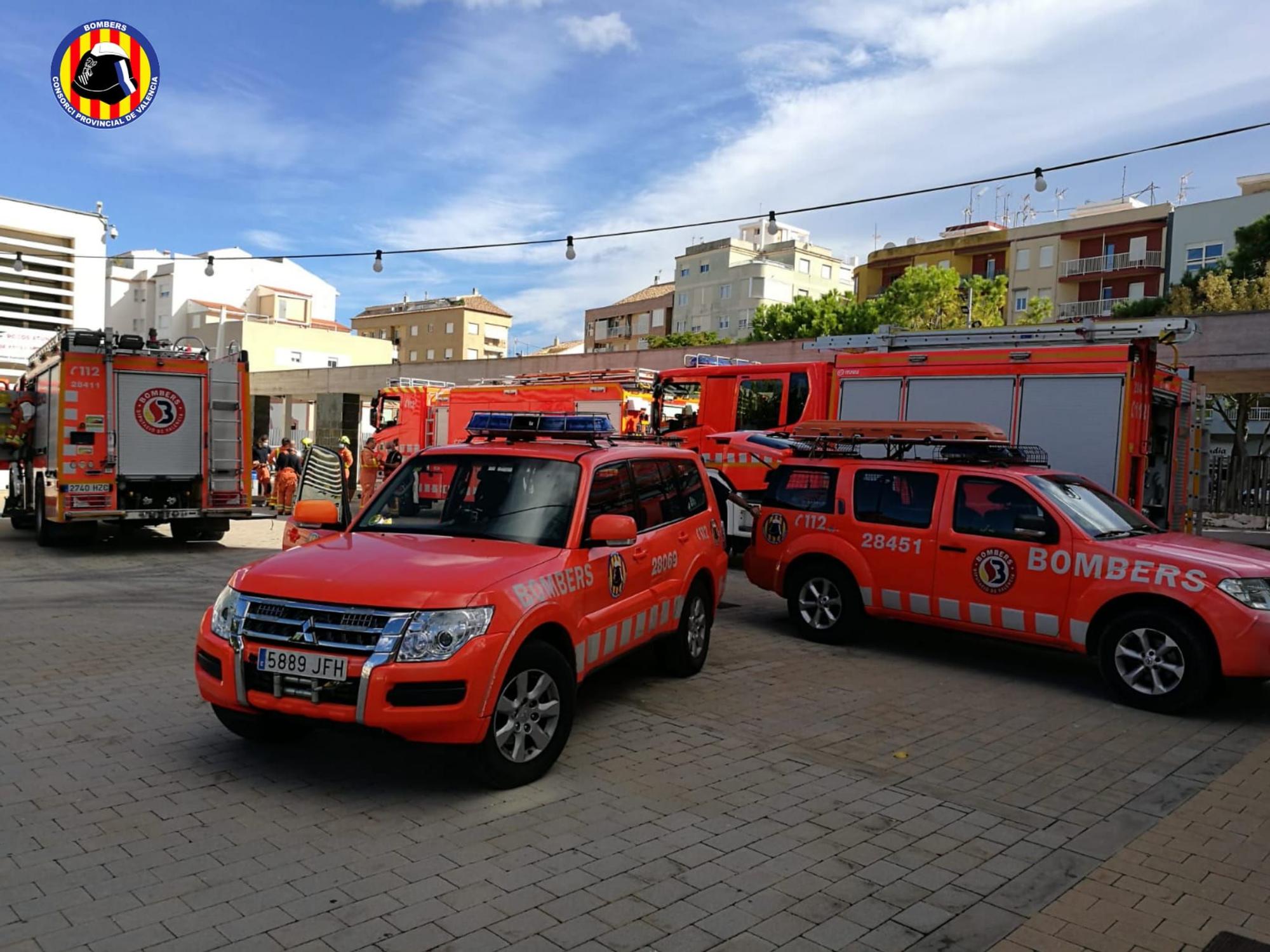 Dos heridos por una fuga de amoniaco en el Puerto de Gandia