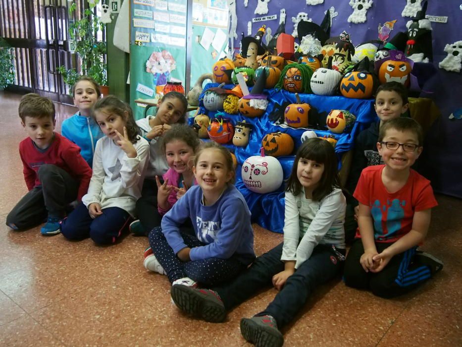 Fiesta Hallowe en el Colegio Xentiquina de Lieres