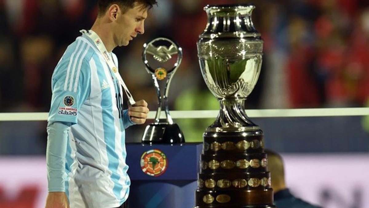 Leo Messi, tras perder la final de la Copa América