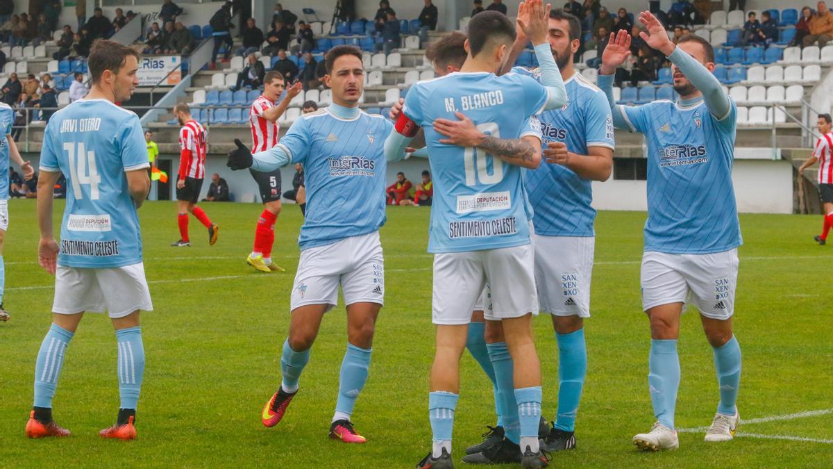 Los celestes sacaron un punto in extremis en el campo de sus vecinos.