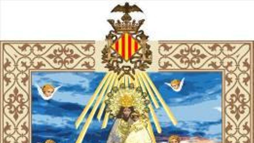 El tapiz de la Mare de Déu se dedica  al sexto centenario de San Vicente