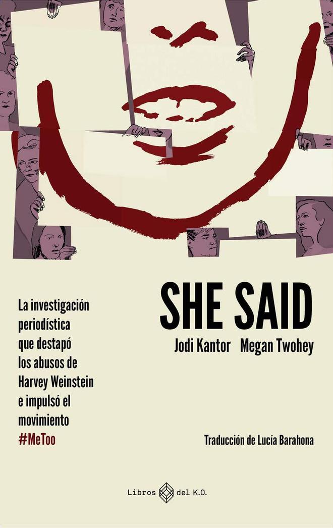 El libro She said, de Jodi Kantor y Megan Twohey