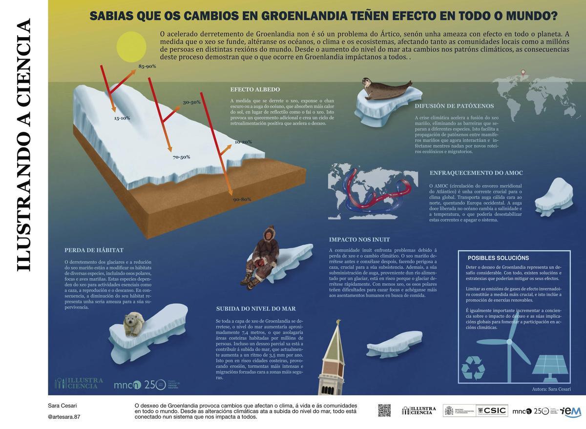 Unha das infografías que se poderán ver na exposición.
