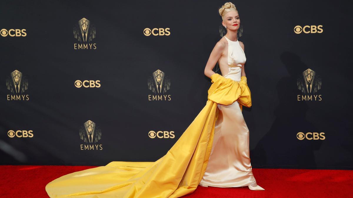 Anya Taylor-Joy en la gala de entrega de los Premios Emmy.