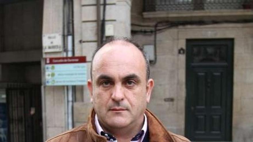 El presidente de la Junta de Personal, Julio Domínguez.