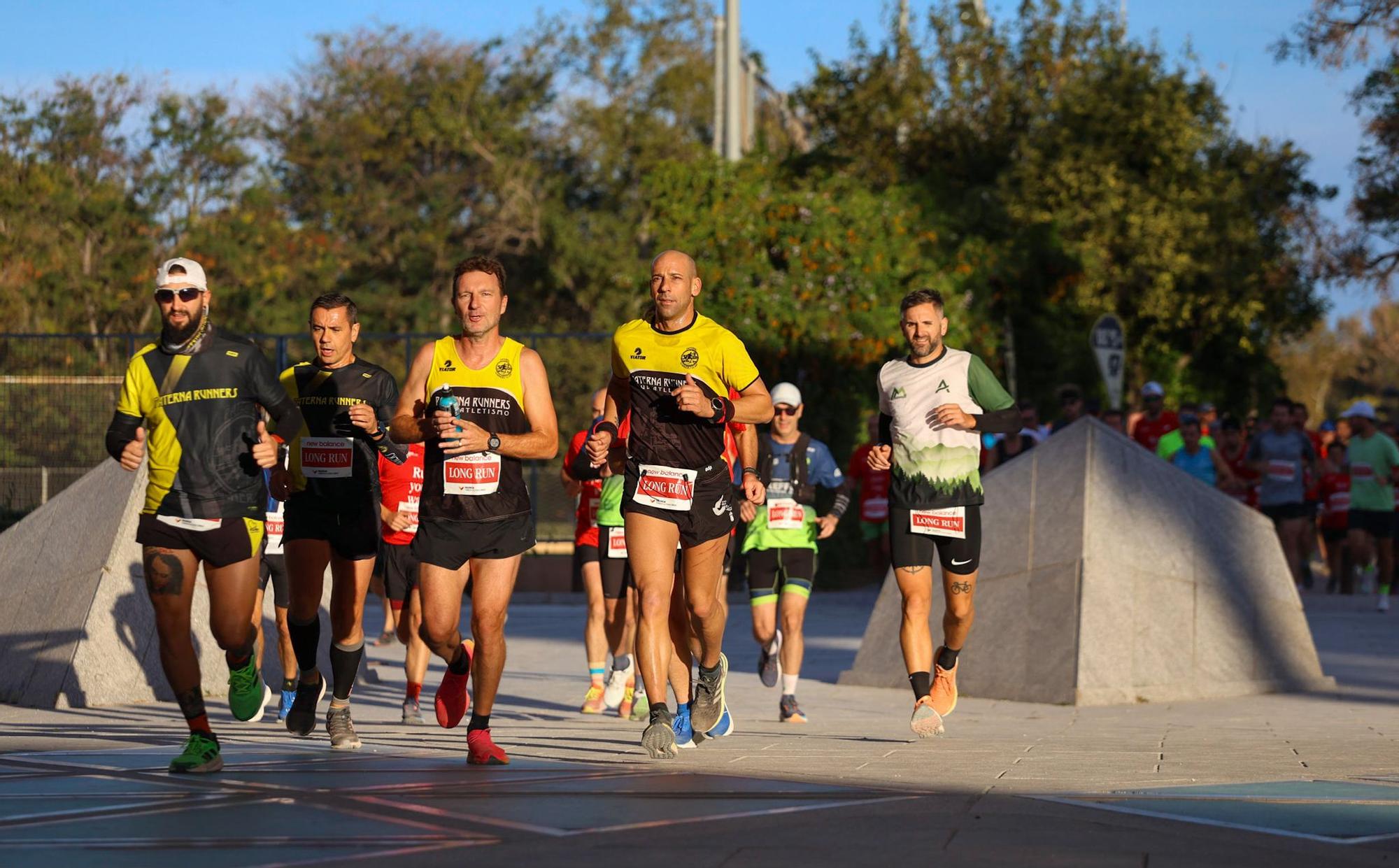 Entrenamiento long Run New Balance previo a la Maratón de Valencia