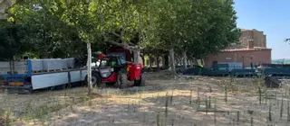 Los paseos de la Mota de Benavente inician sus obras con dos semanas de retraso sobre la fecha prevista