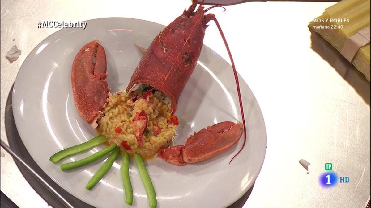 El arroz con bogavante de Fernando Tejero en 'Masterchef celebrity'