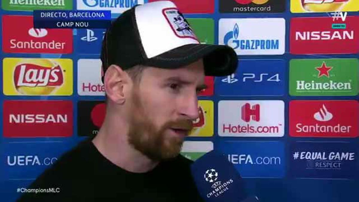 Messi: "Pasamos un ratito de sufrimiento innecesario con el 2-1"