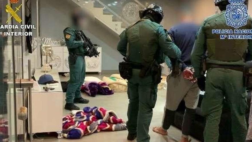 Actuación policial contra el clan. // Guardia Civil/Policía Nacional