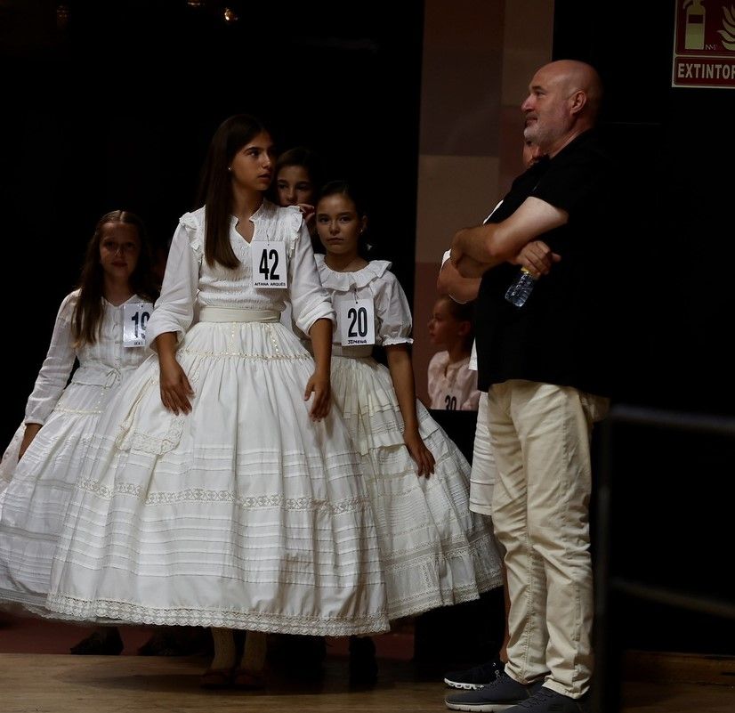 Asi ha sido el ensayo de la elección de candidatas a Falleras Mayores de València 2026
