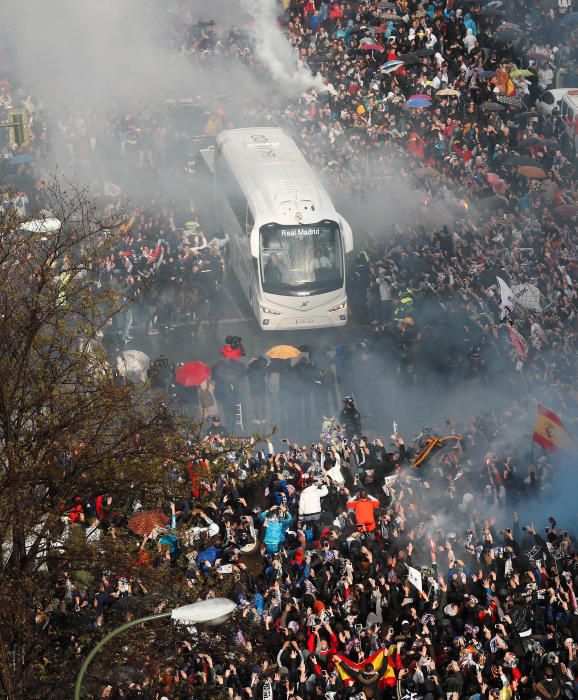 Recibimiento al Real Madrid