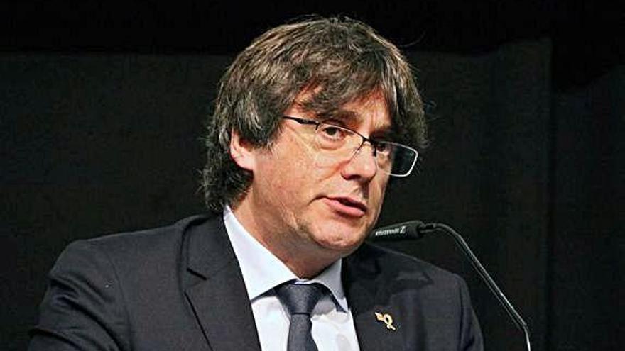 L&#039;expresident de la Generalitat Carles Puigdemont